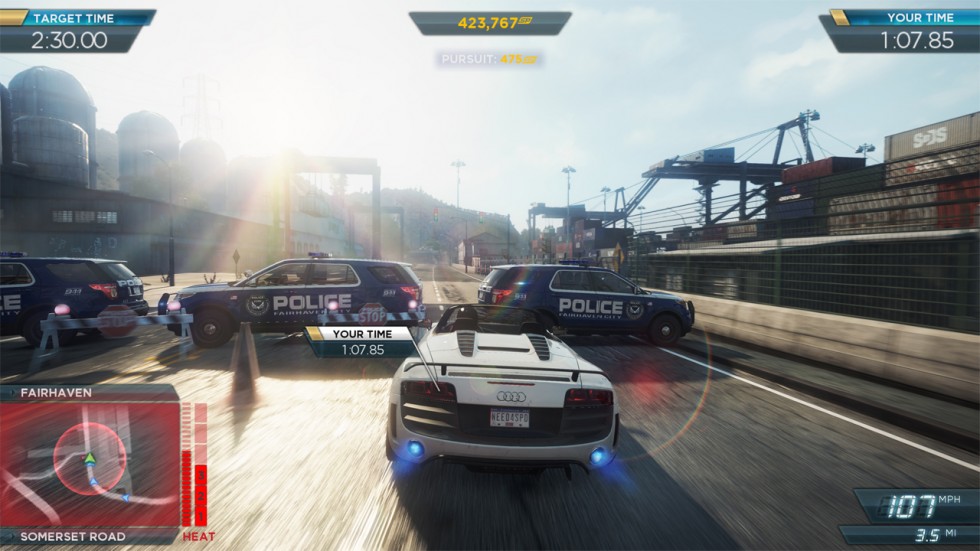 NFS Most Wanted Police