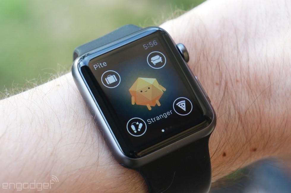 Виртуальный питомец в Apple Watch