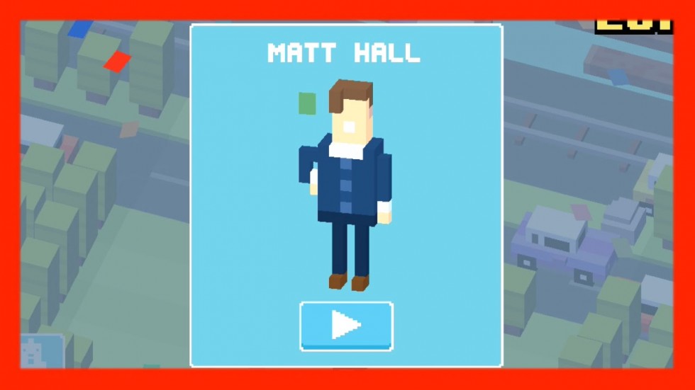 Matt Hall в Crossy Road