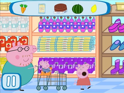 Свинка Пеппа в супермаркете