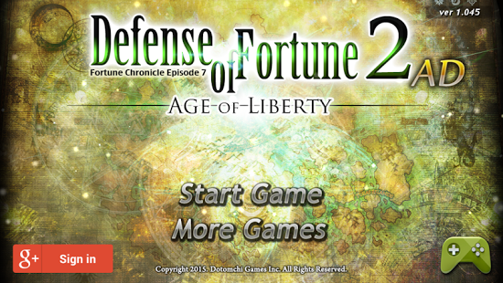 Defense of Fortune 2 AD