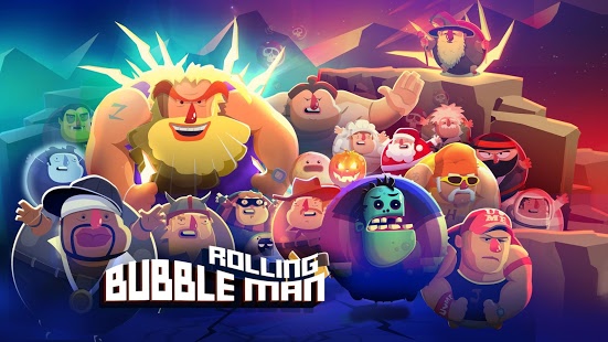 Bubble Man: Rolling