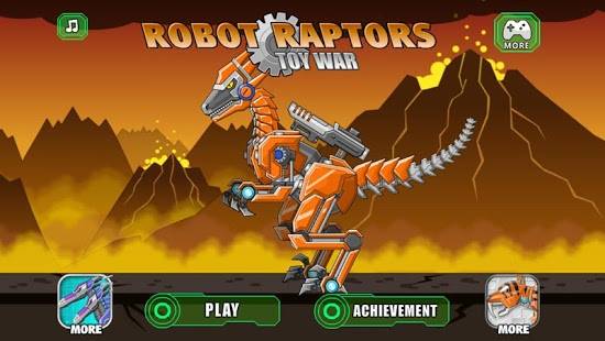 Robot Raptors Toy War
