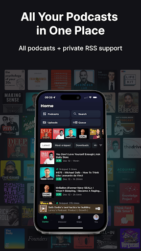 Snipd | AI Podcast Player