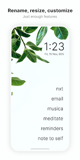 Olauncher. Minimal AF Launcher