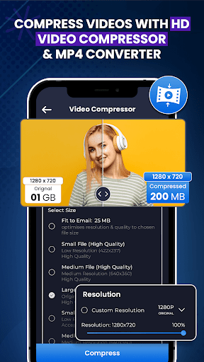 Video Converter:Compress Video