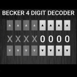 Becker 4Digit Radio Code