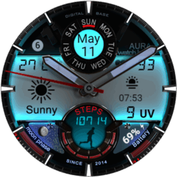 WB DIGITAL BASE 2 Watch Face