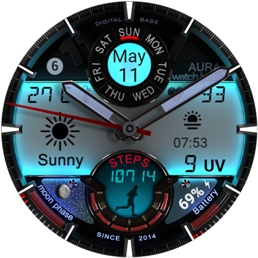 WB DIGITAL BASE 2 Watch Face