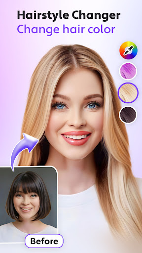 Hair Styler App, AI Hairstyle