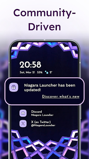 Niagara Launcher ‧ Home Screen