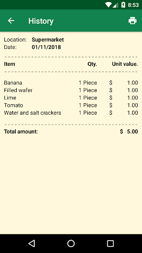 Shopping List – SoftList