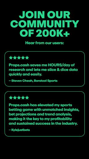 Props.Cash | Player Props Data