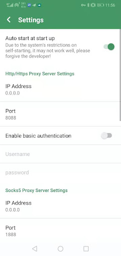 Android Proxy Server Pro