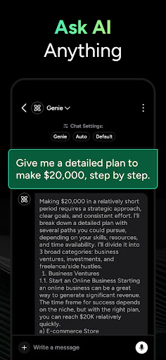 Chatbot AI Assistant – Genie