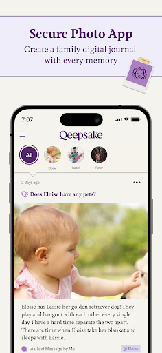Qeepsake: Family & Baby Book