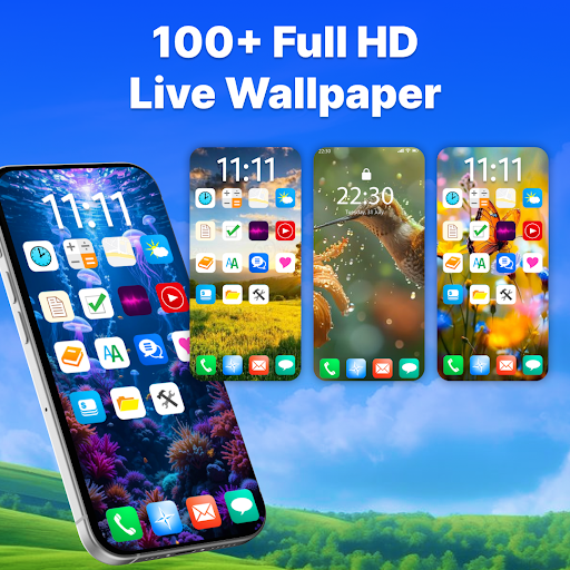 Transparent Live Wallpaper 4K