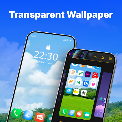 Transparent Live Wallpaper 4K