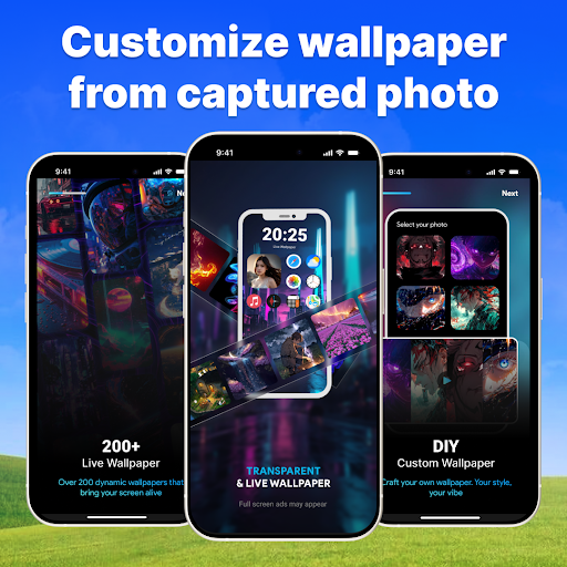 Transparent Live Wallpaper 4K