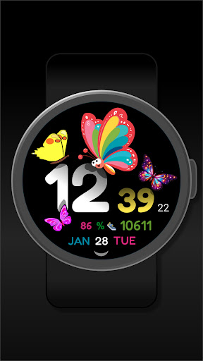h013 Happy Spring Butterfly