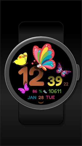 h013 Happy Spring Butterfly