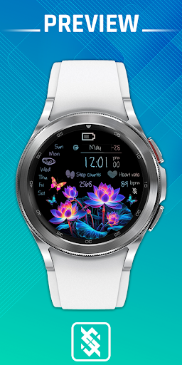 BFF2 – Neon Art Lotus Flower