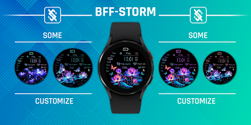 BFF2 – Neon Art Lotus Flower