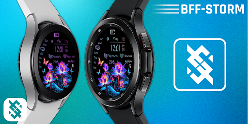 BFF2 – Neon Art Lotus Flower
