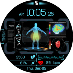 BFF5- Technology Body HUD Scan