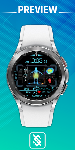 BFF5- Technology Body HUD Scan
