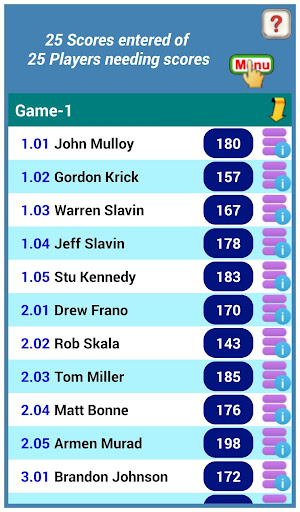 Bowling Brackets / Sidepots