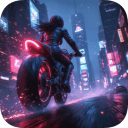Neon Rider: Cyberpunk Racing