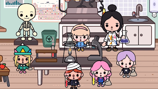Toca Boca School Runtine HD