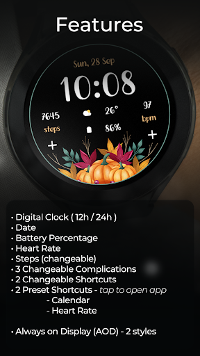 TVV Autumn 5 Watch Face
