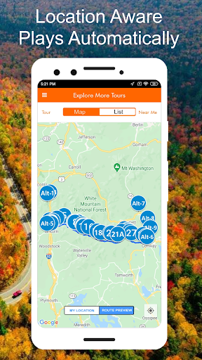 Kancamagus Highway GPS Tour