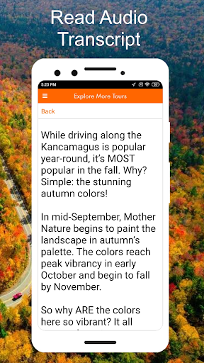 Kancamagus Highway GPS Tour