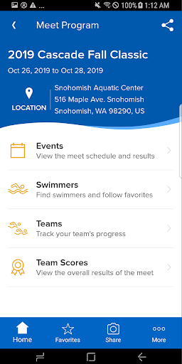 Meet Mobile: Swim