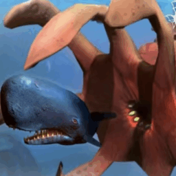 3D Fish Growing Growing