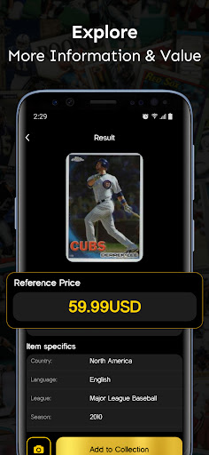 Sports Card Value Identifier