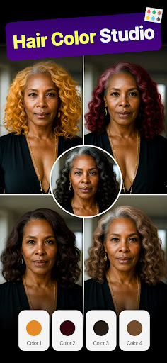 Glitz: AI Hairstyle & Color