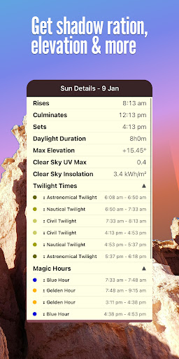 Sun Seeker: Sunlight Tracker