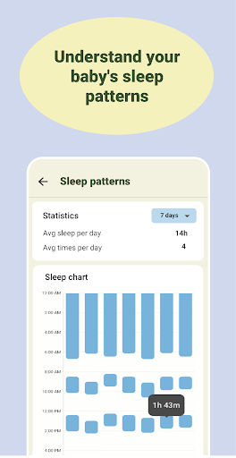 Baby tracker – feeding, sleep