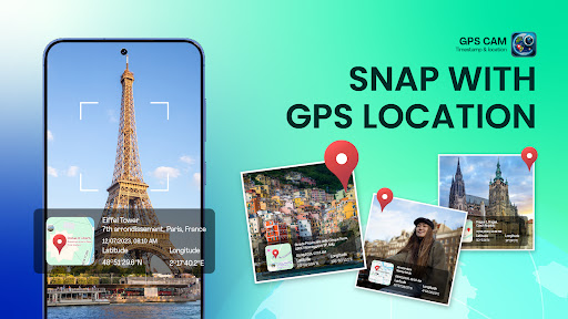 GPS Cam: Timestamp & Location