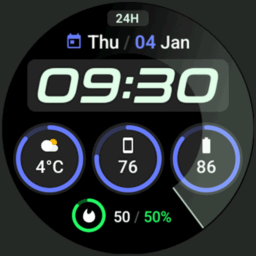 Active 2: Watch face