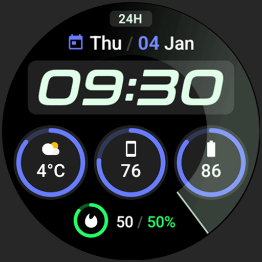 Active 2: Watch face