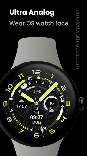 Ultra Analog Watch Face