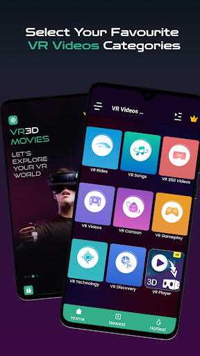 VR Movies Collection & Player