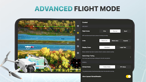 Fly Go 4 Drone Camera Control