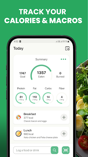 Keto Diet Tracker-Carb Counter