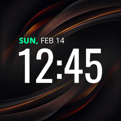 Digital Clock Widget Premium